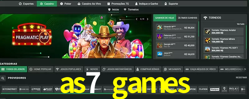 cassino as7 games